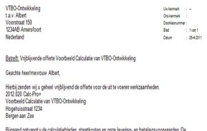 Offerte-brief-maken